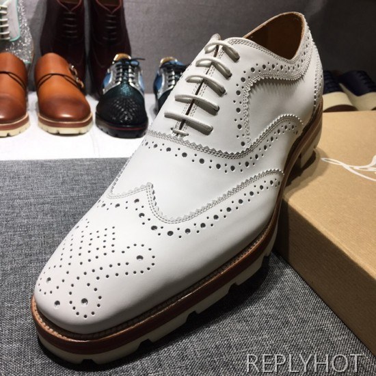 Christian Loubutin 2020 Mens Leather Shoes