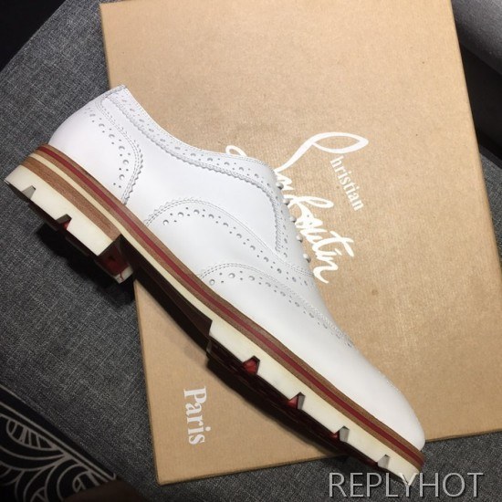 Christian Loubutin 2020 Mens Leather Shoes