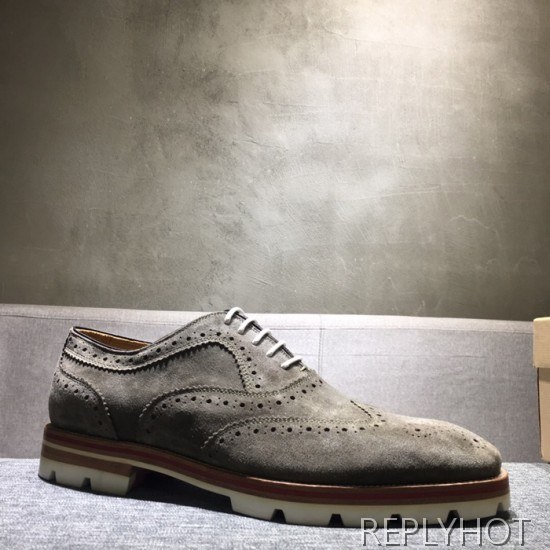 Christian Loubutin 2020 Mens Leather Shoes