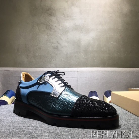 Christian Loubutin 2020 Mens Leather Shoes