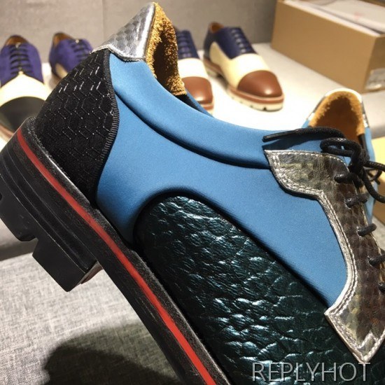 Christian Loubutin 2020 Mens Leather Shoes