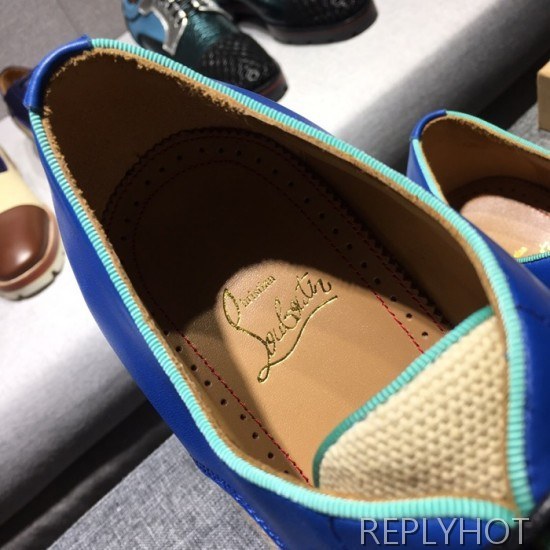 Christian Loubutin 2020 Mens Leather Shoes