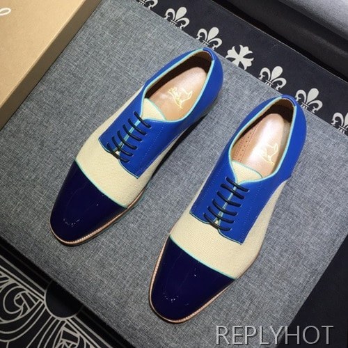 Christian Loubutin 2020 Mens Leather Shoes
