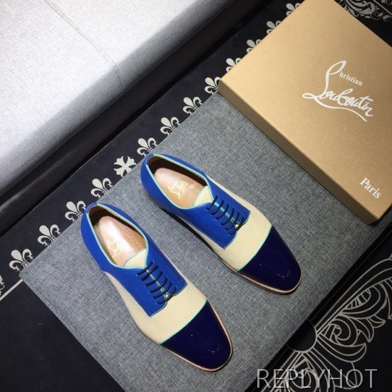 Christian Loubutin 2020 Mens Leather Shoes