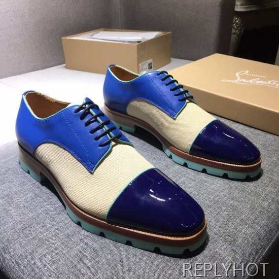 Christian Loubutin 2020 Mens Leather Shoes