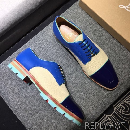 Christian Loubutin 2020 Mens Leather Shoes