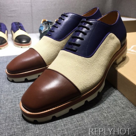 Christian Loubutin 2020 Mens Leather Shoes