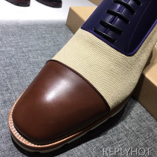 Christian Loubutin 2020 Mens Leather Shoes