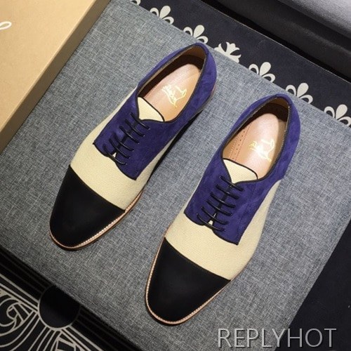 Christian Loubutin 2020 Mens Leather Shoes