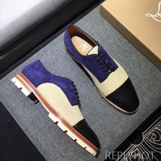 Christian Loubutin 2020 Mens Leather Shoes