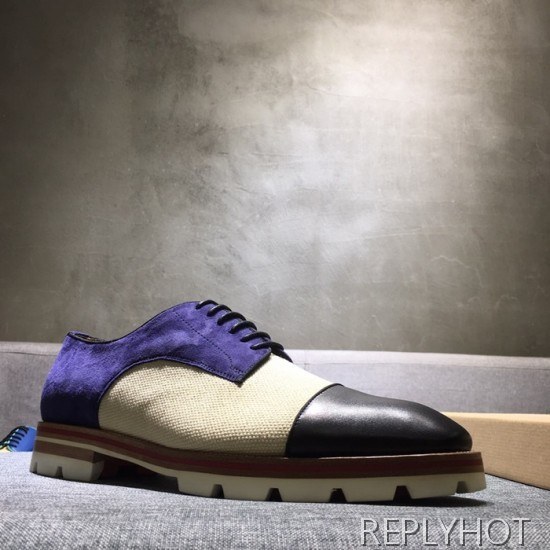 Christian Loubutin 2020 Mens Leather Shoes