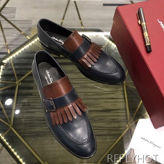 Ferragamo 2020 Mens Leather Shoes
