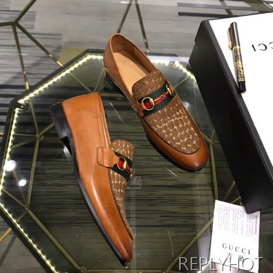 Gucci 2020 Mens Leather Shoes