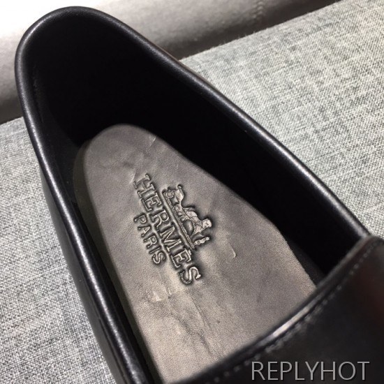 Hermes 2020 Mens Leather Shoes