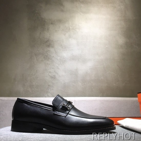 Hermes 2020 Mens Leather Shoes
