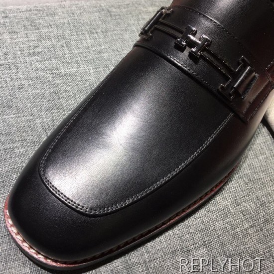Hermes 2020 Mens Leather Shoes