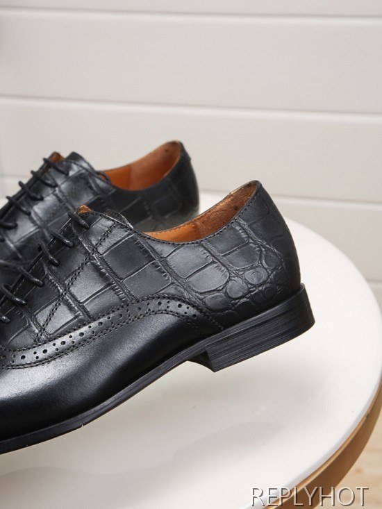 Berluti 2020 Mens Leather Oxford Shoes