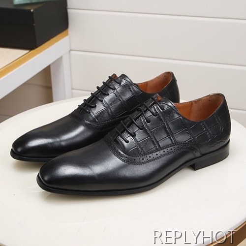 Berluti 2020 Mens Leather Oxford Shoes