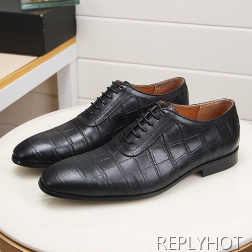 Berluti 2020 Mens Leather Oxford Shoes