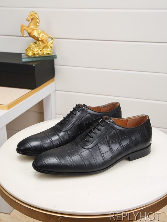 Berluti 2020 Mens Leather Oxford Shoes