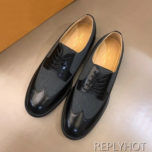 Louis Vuitton 2020 Mens Leather Oxford Shoes