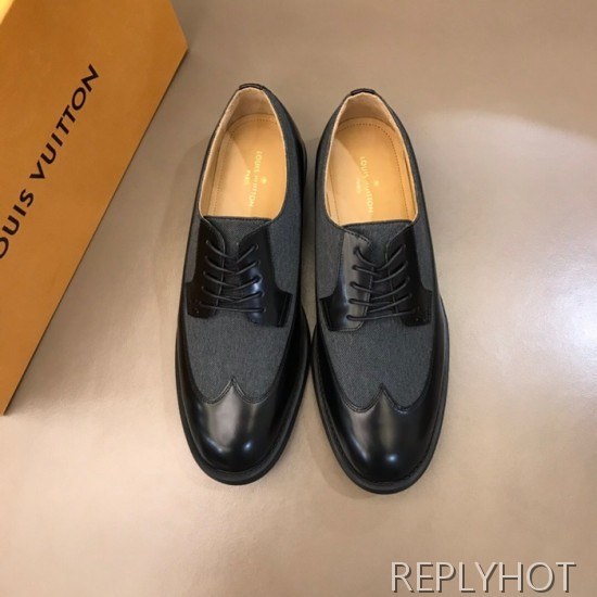 Louis Vuitton 2020 Mens Leather Oxford Shoes