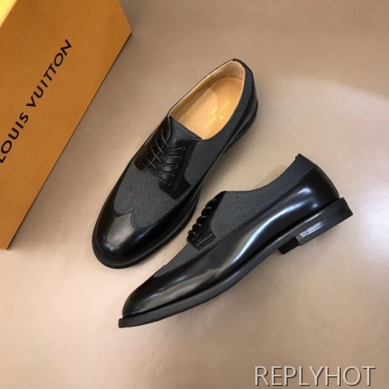 Louis Vuitton 2020 Mens Leather Oxford Shoes