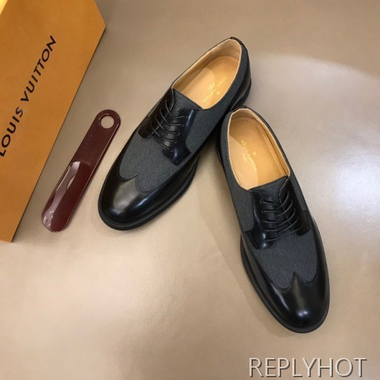 Louis Vuitton 2020 Mens Leather Oxford Shoes