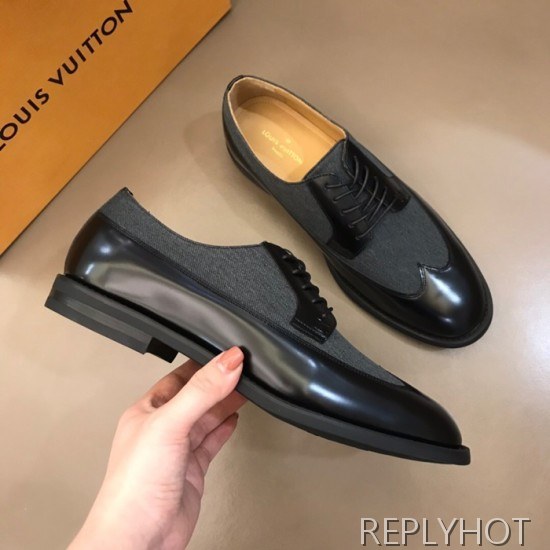 Louis Vuitton 2020 Mens Leather Oxford Shoes