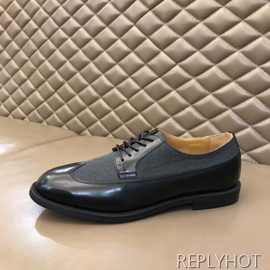 Louis Vuitton 2020 Mens Leather Oxford Shoes