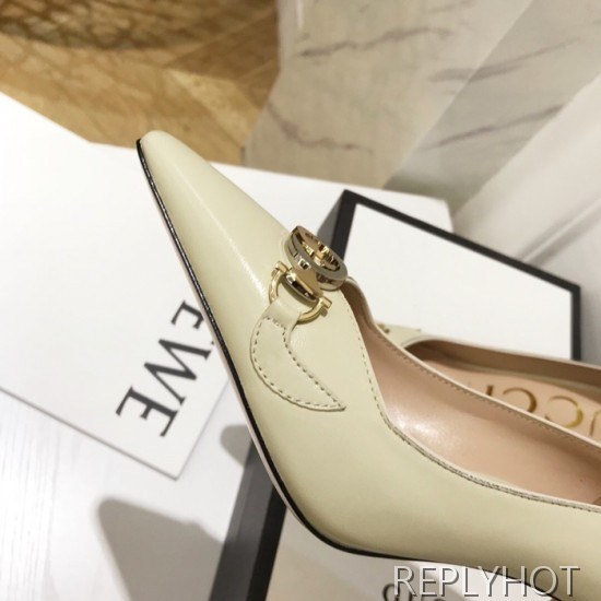 Gucci 2020 Ladies Leather Pumps High Heel