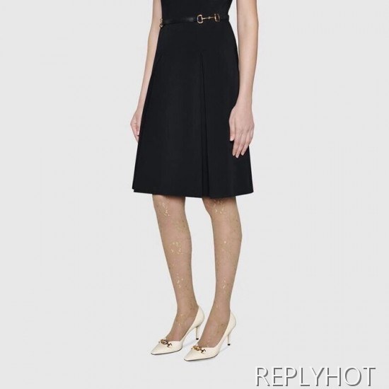 Gucci 2020 Ladies Leather Pumps High Heel