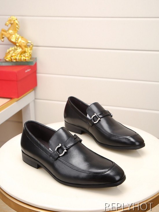 Ferragamo 2020 Mens Leather Shoes