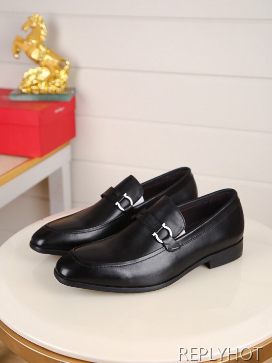 Ferragamo 2020 Mens Leather Shoes