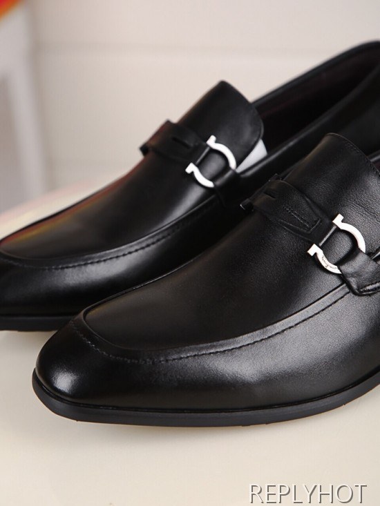 Ferragamo 2020 Mens Leather Shoes