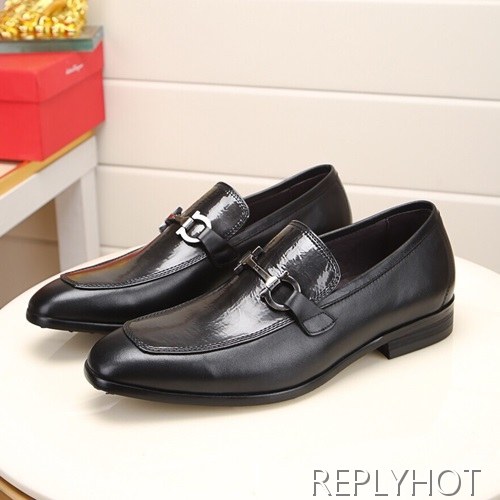 Ferragamo 2020 Mens Leather Shoes
