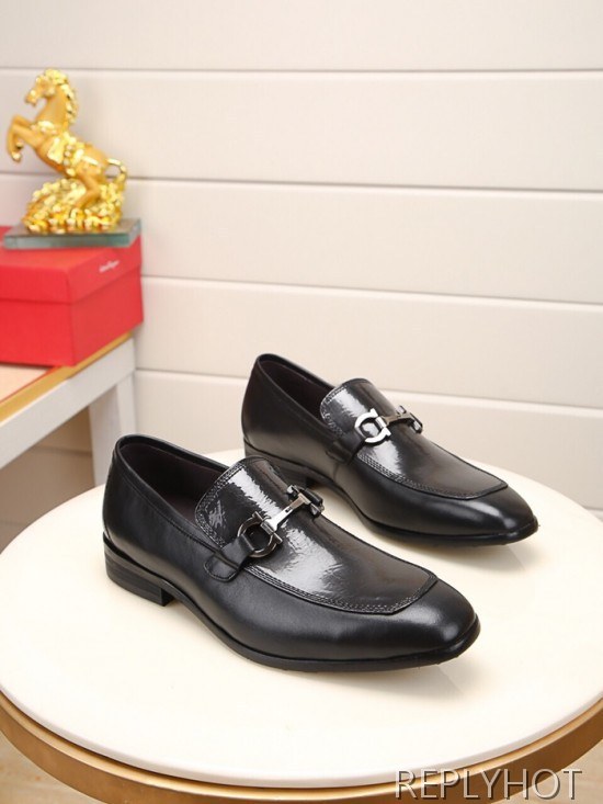 Ferragamo 2020 Mens Leather Shoes