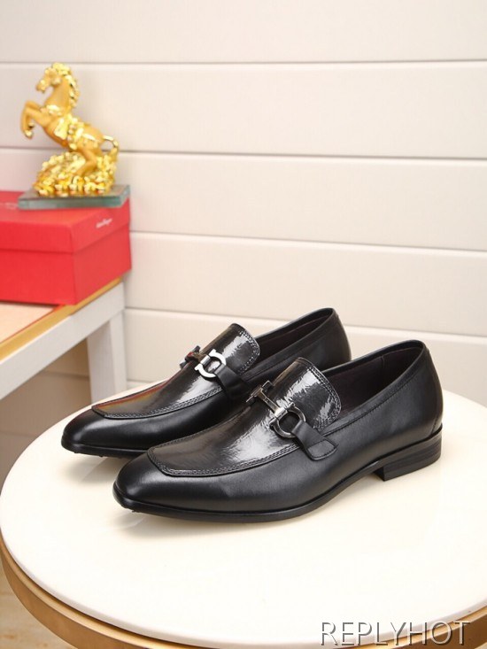 Ferragamo 2020 Mens Leather Shoes