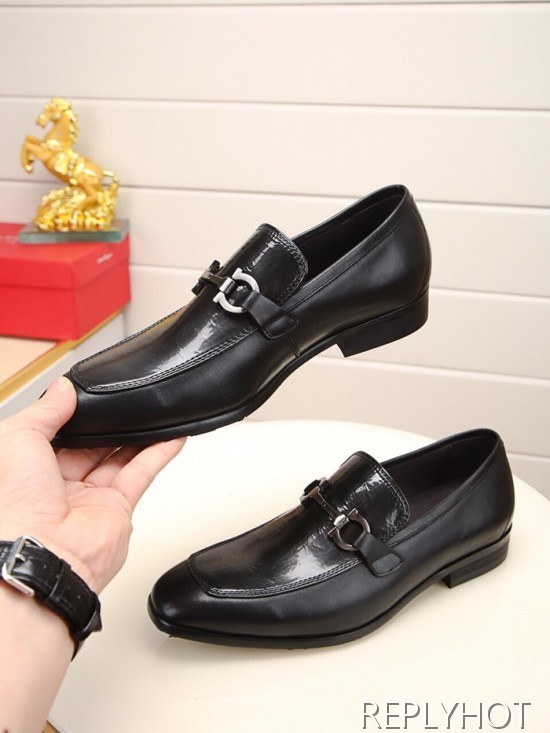 Ferragamo 2020 Mens Leather Shoes