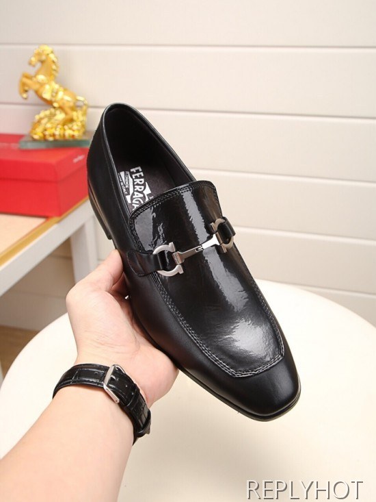 Ferragamo 2020 Mens Leather Shoes