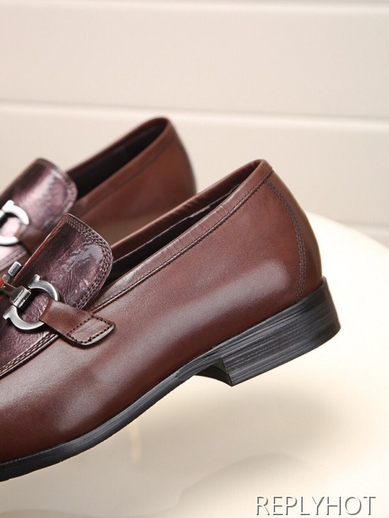Ferragamo 2020 Mens Leather Shoes