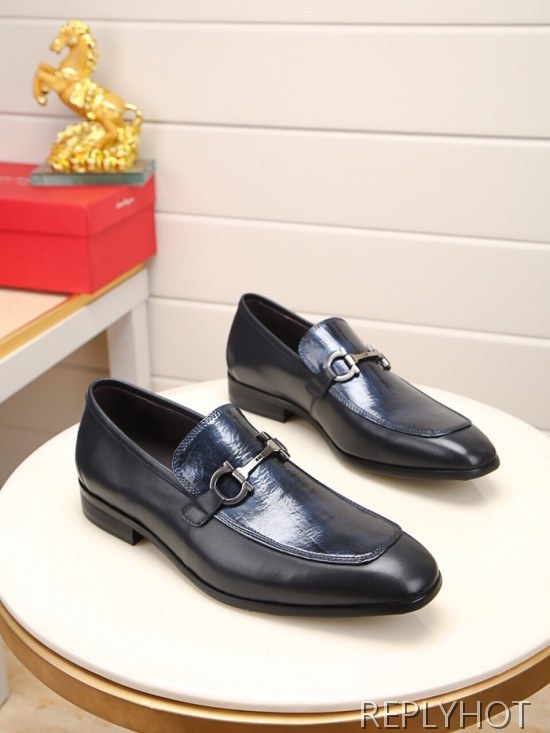 Ferragamo 2020 Mens Leather Shoes