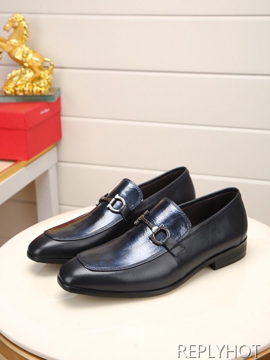 Ferragamo 2020 Mens Leather Shoes