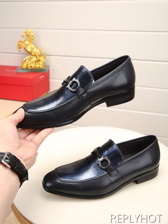 Ferragamo 2020 Mens Leather Shoes