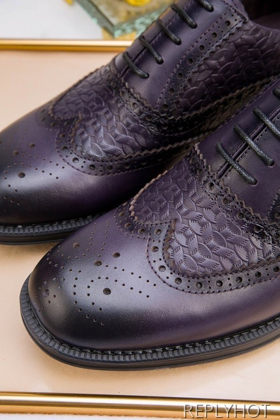 Prada 2020 Mens Leather Oxford Shoes