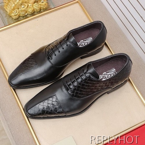 Ferragamo 2020 Mens Leather Oxford Shoes