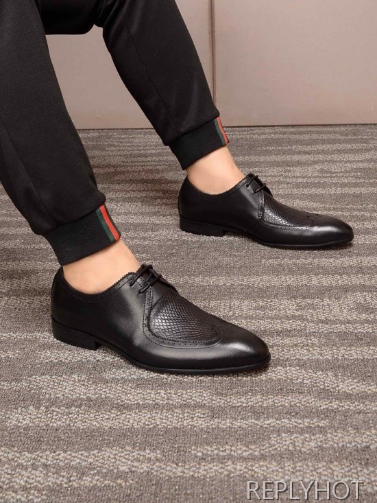 Berluti 2020 Mens Leather Oxford Shoes