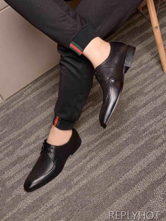 Berluti 2020 Mens Leather Oxford Shoes