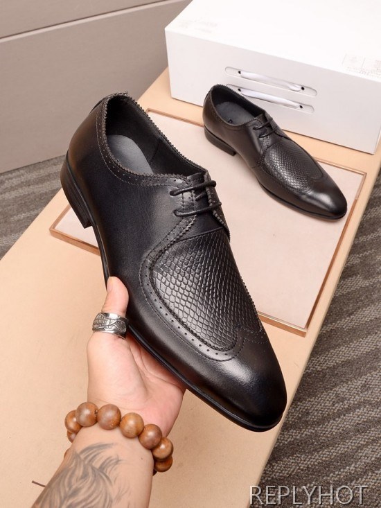 Berluti 2020 Mens Leather Oxford Shoes