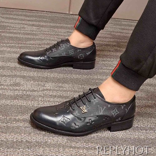Louis Vuitton 2020 Mens Leather Oxford Shoes